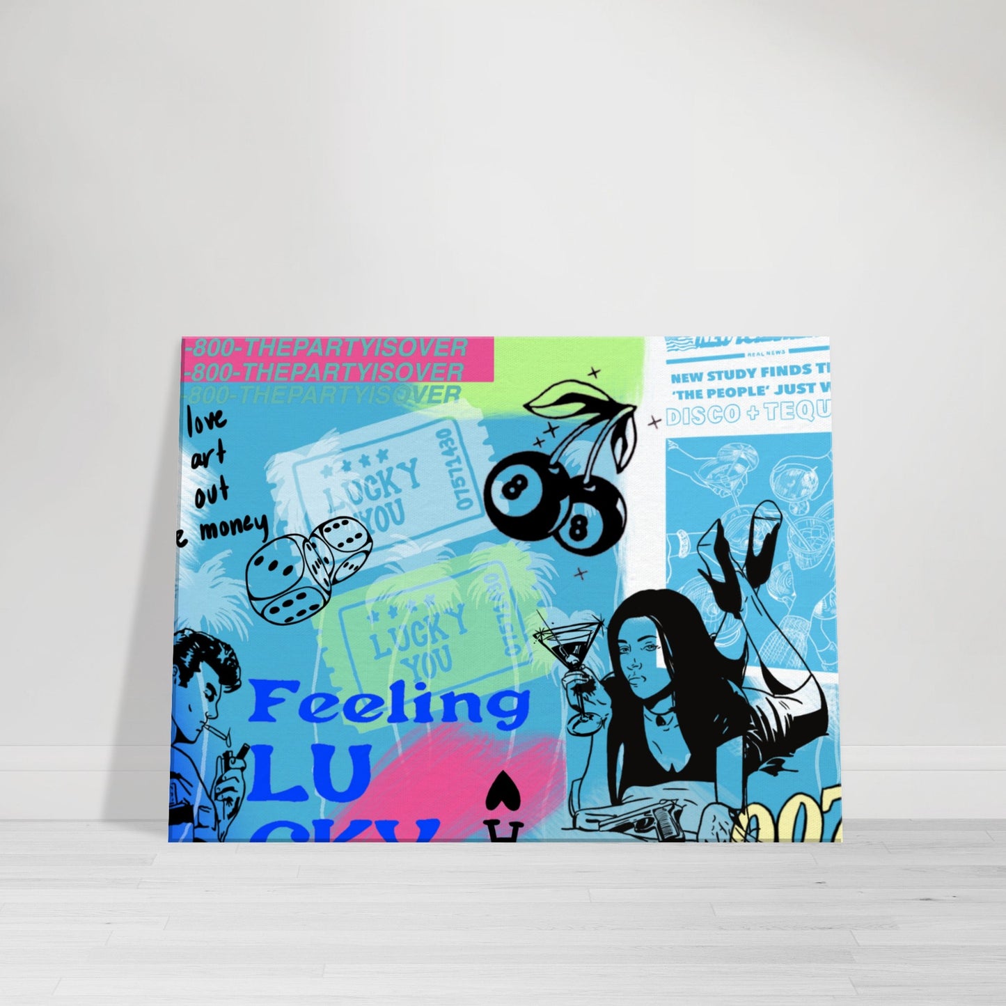 Feeling Lucky Canvas